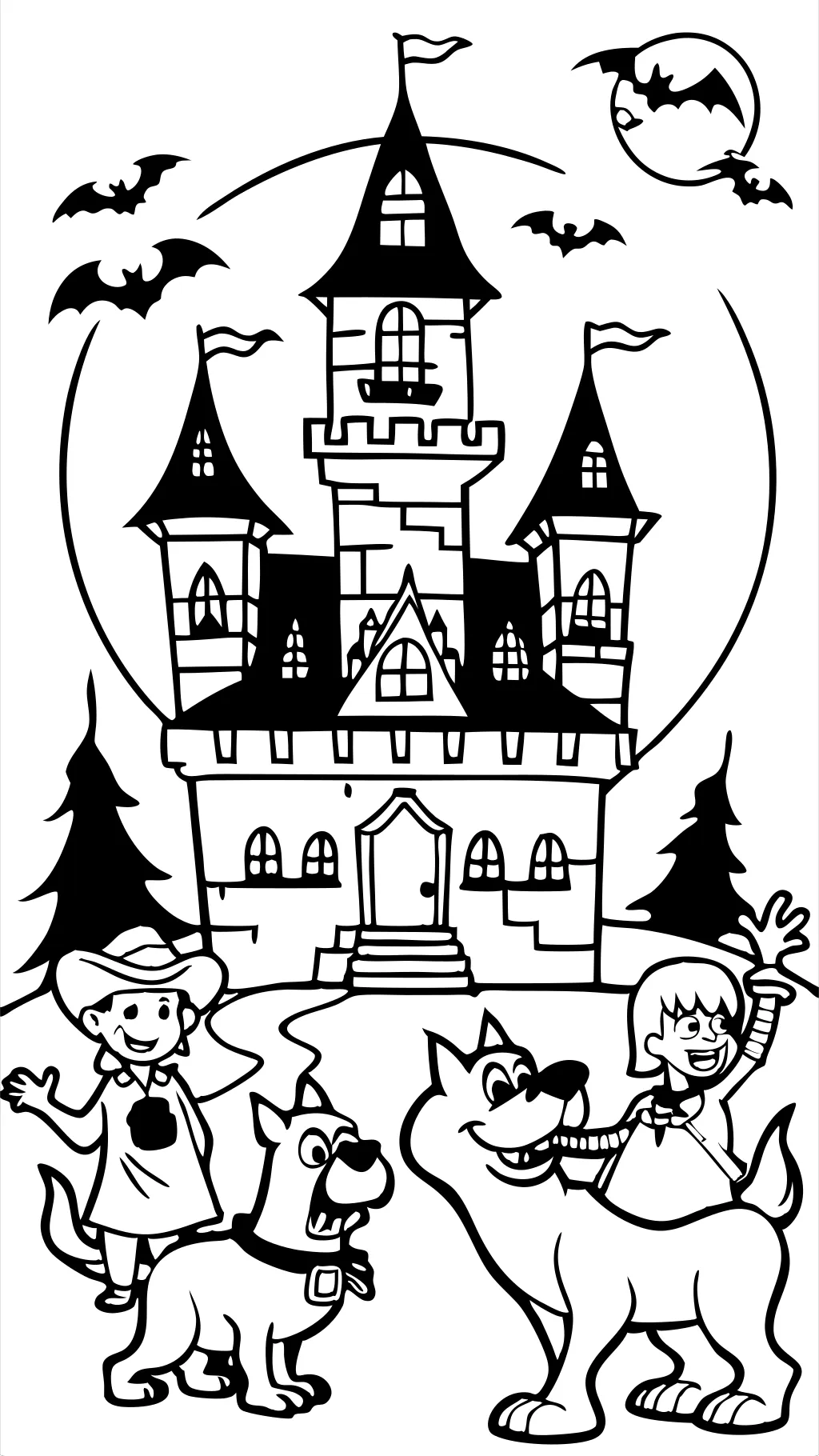 scooby doo coloring pages